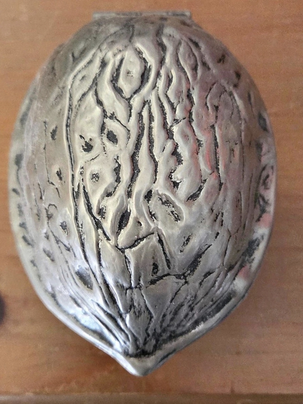 Vintage Noix de Grenoble Silver Plated Nutcracker